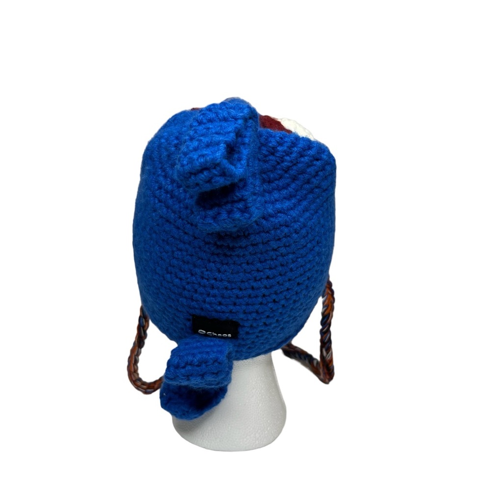 Angry Birds Chaos Crochet Fleece Lined Winter Hat Size Junior - Picture 2 of 4
